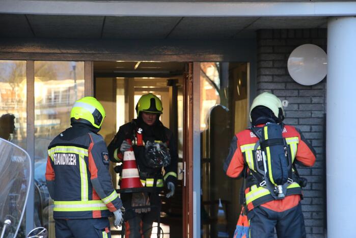 Brand in appartementencomplex