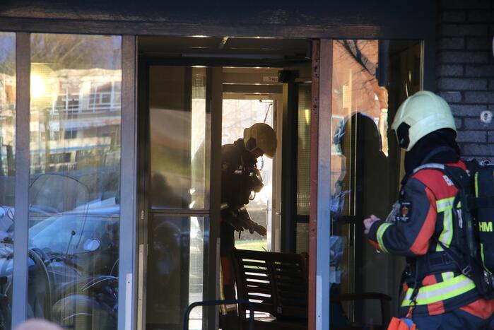 Brand in appartementencomplex