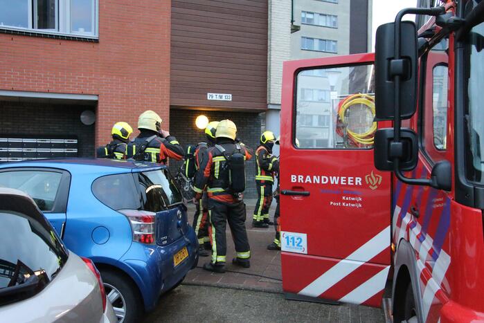 Brand in appartementencomplex