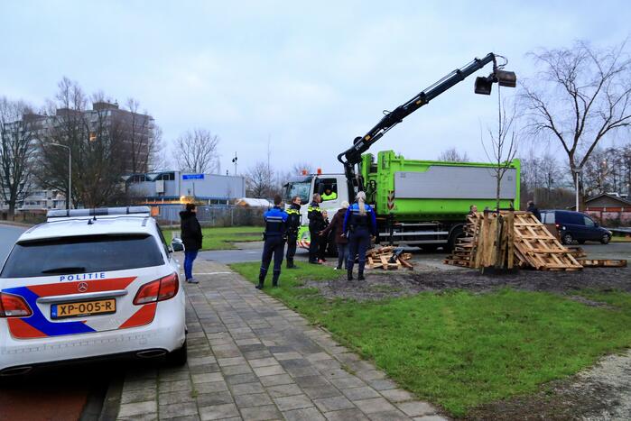 Handhaving en ROVA willen houtenpallets verwijderen