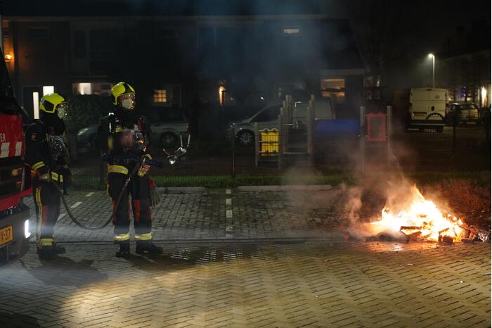 Buitenbrand snel geblust