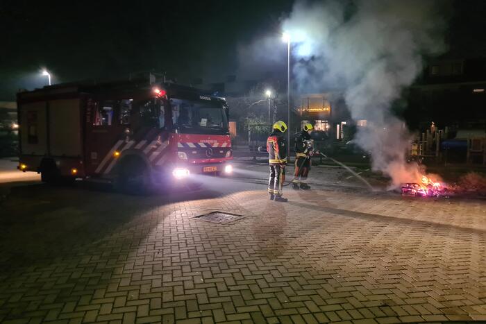 Buitenbrand snel geblust