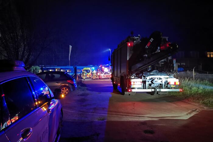 Treinverkeer gestremd door aanrijding op overweg