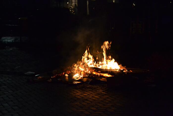 Buitenbrand snel geblust