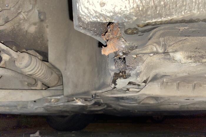 Poging tot brandstichting bij auto mislukt