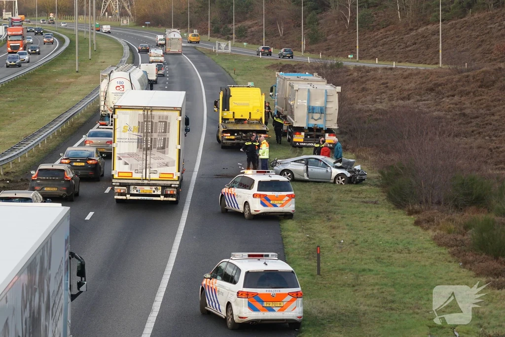 Rijksweg A50 112 meldingen Hattem 
