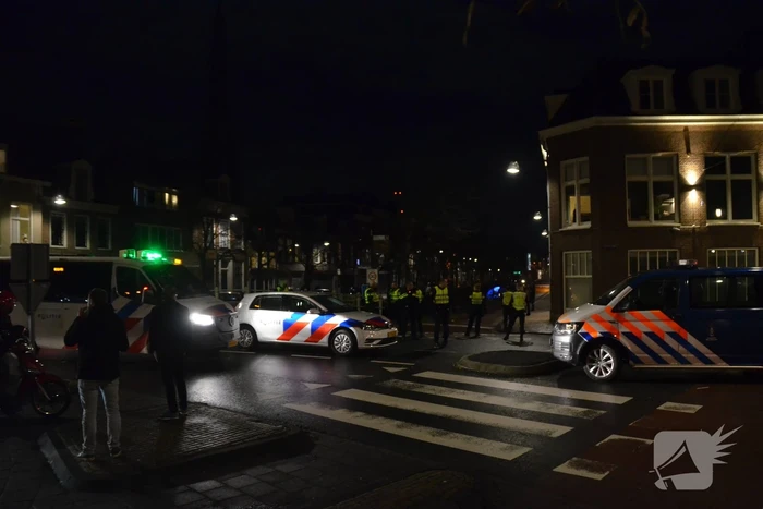 Politie voert charge uit vanwege overlast