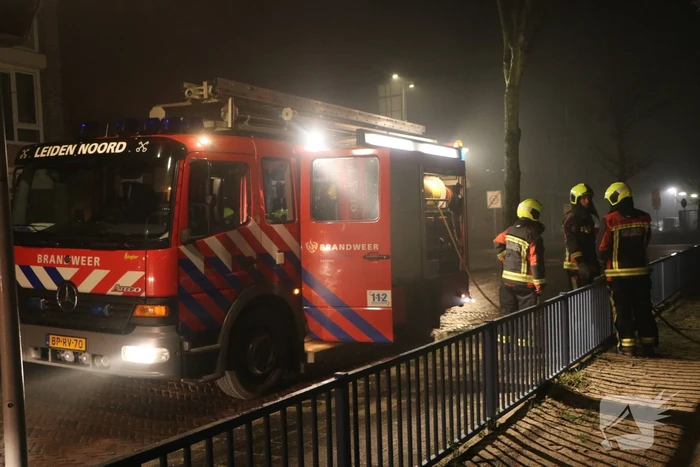 Scooter en parkeerautomaat verwoest door brand