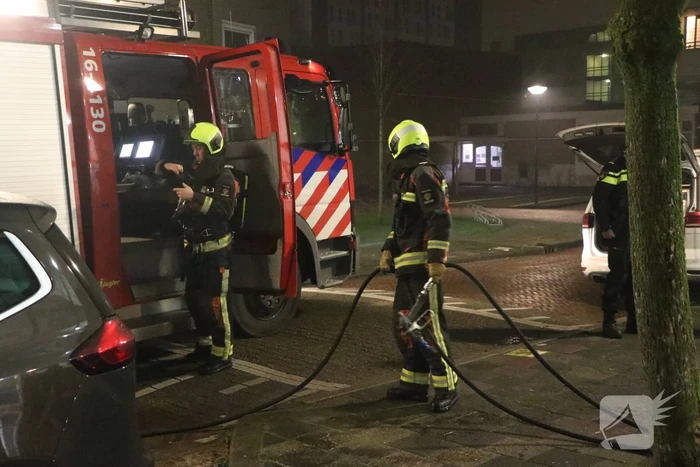 Opnieuw scooter in brand gestoken