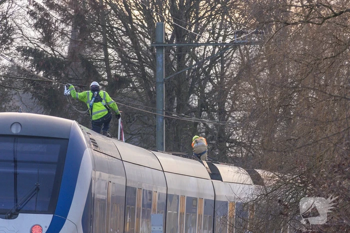 Geen treinverkeer door kapotte bovenleiding