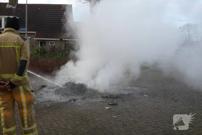 Het laatste vreugde vuur geblust