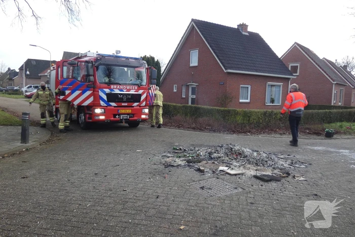 Het laatste vreugde vuur geblust