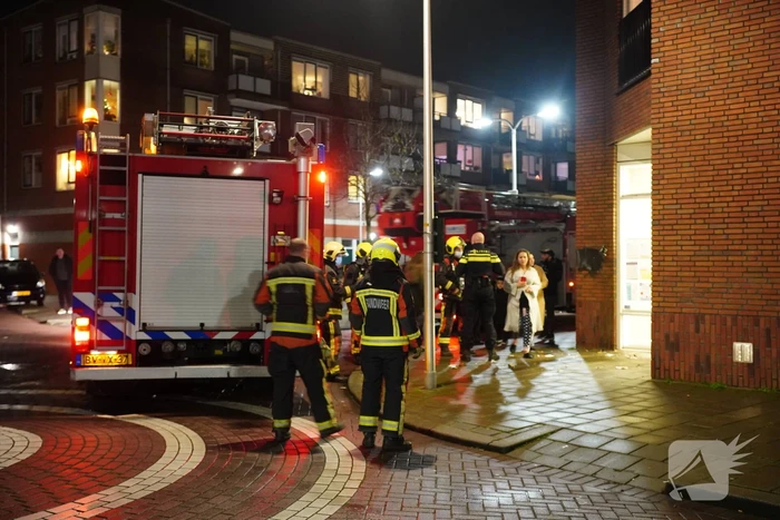 Gebouwbrand blijkt opgeblazen brievenbus