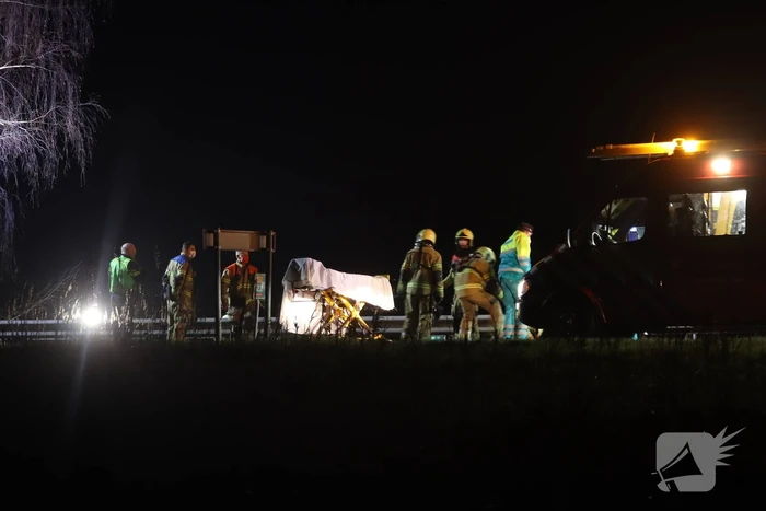 Automobiliste overleden bij ernstig ongeval