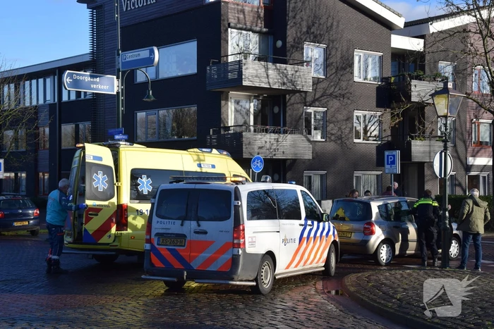 Fietsster gewond bij verkeersongeval