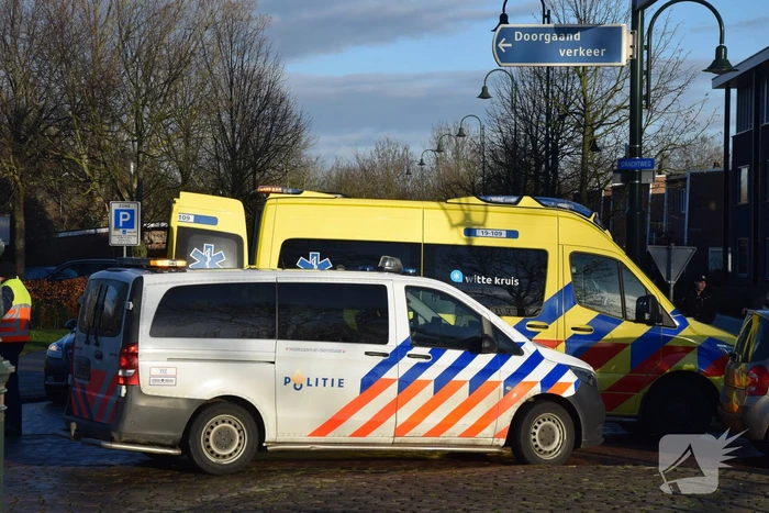 Fietsster gewond bij verkeersongeval