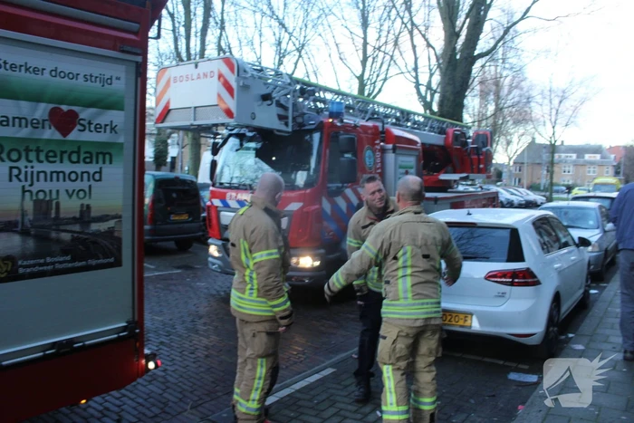 Drie bewoners ademen rook in bij brand in woning