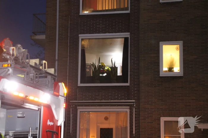 Appartement geventileerd na brand