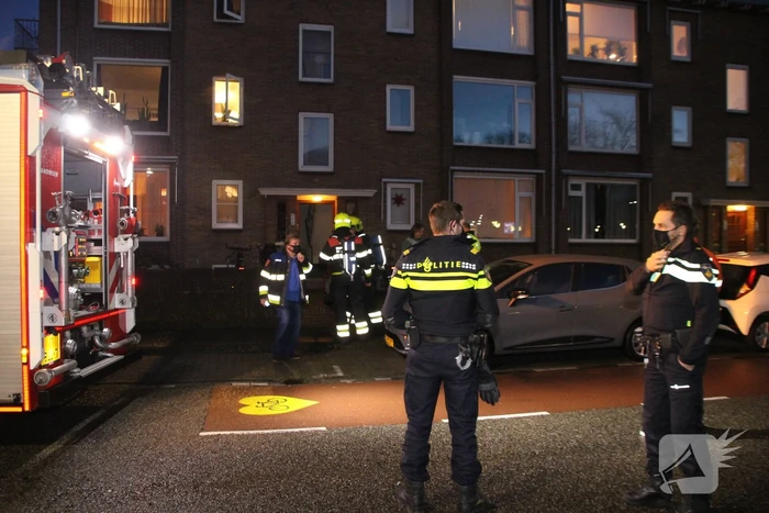 Appartement geventileerd na brand