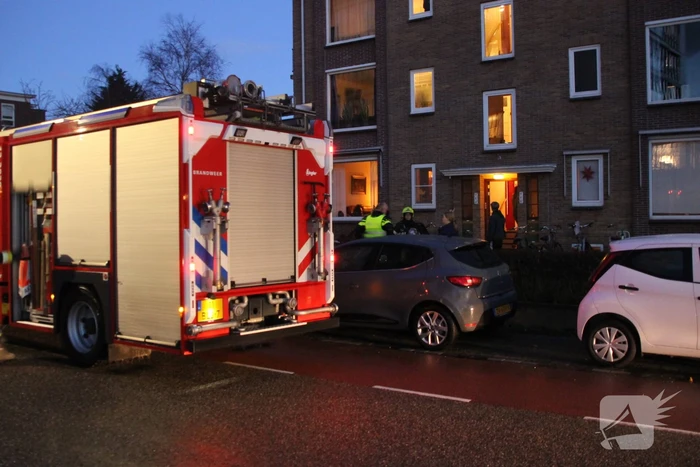 Appartement geventileerd na brand
