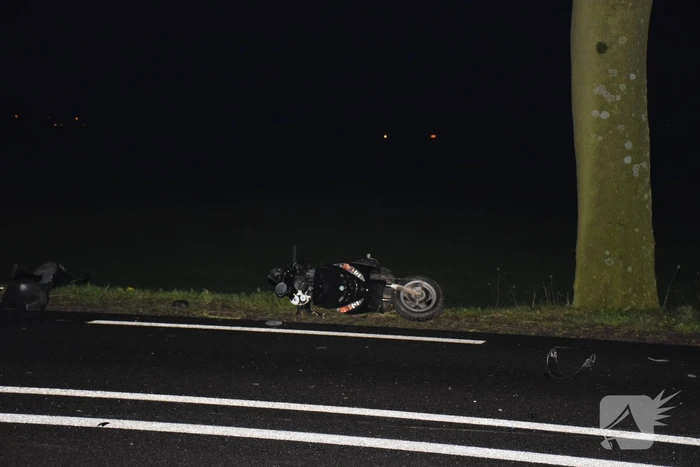 Scooterrijder ernstig gewond bij aanrijding met auto