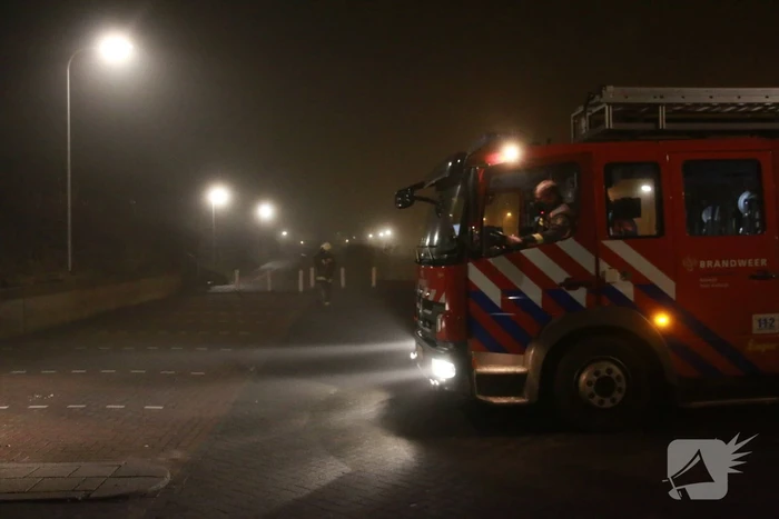 Meerdere kerstbomen in brand gestoken