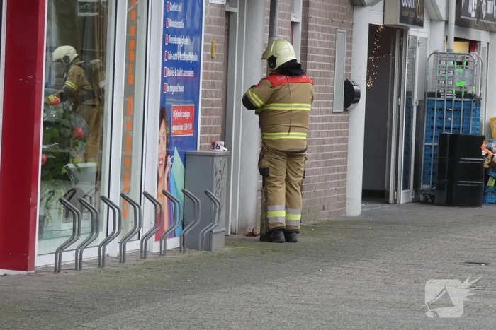 Pand geventileerd na gaslucht