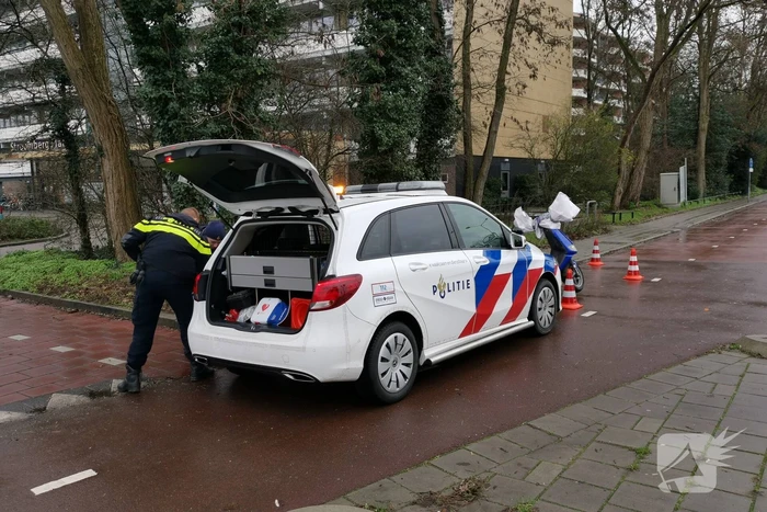 Bestuurder vlucht na korte achtervolging