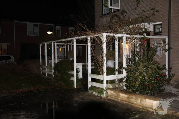 Droger in brand gevlogen