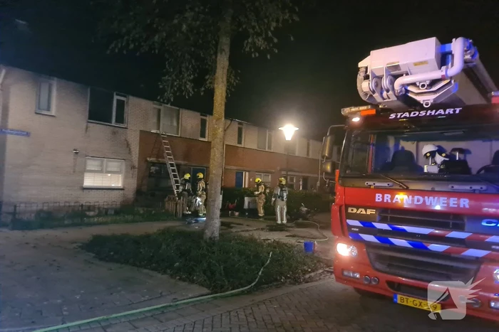 Scooterbrand slaat over op woning