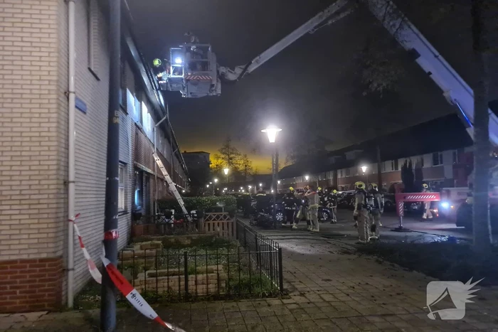 Scooterbrand slaat over op woning