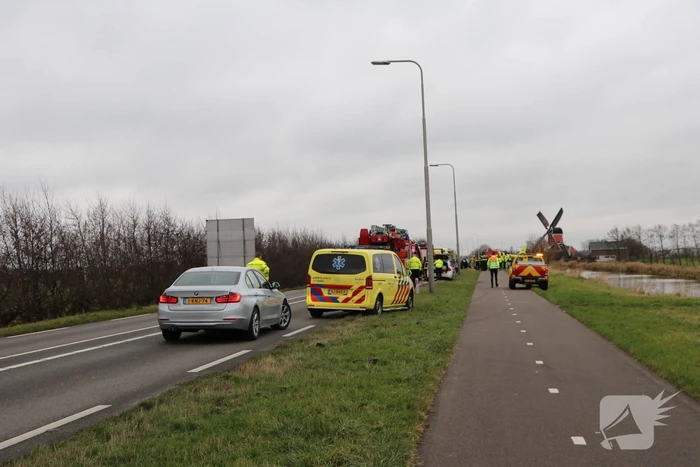 ongeval gemeneweg - n209 hazerswoude-dorp