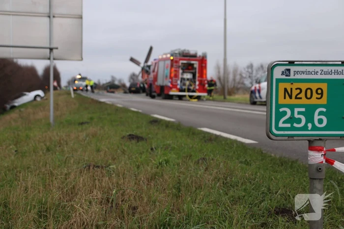 Persoon overleden bij ernstig ongeval