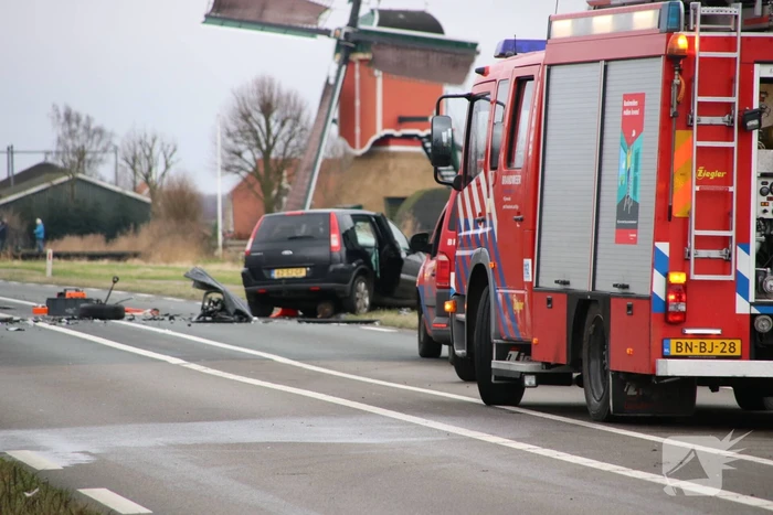Persoon overleden bij ernstig ongeval