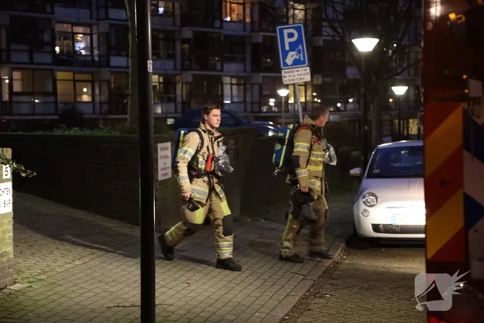 Brand in woning Otto Scheltusflat