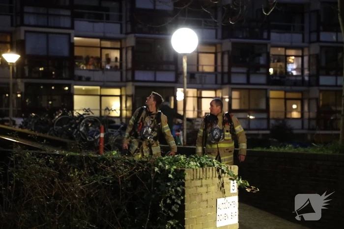 Brand in woning Otto Scheltusflat