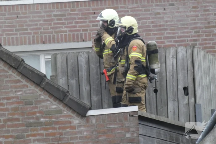 Veel rook bij brand in winkel