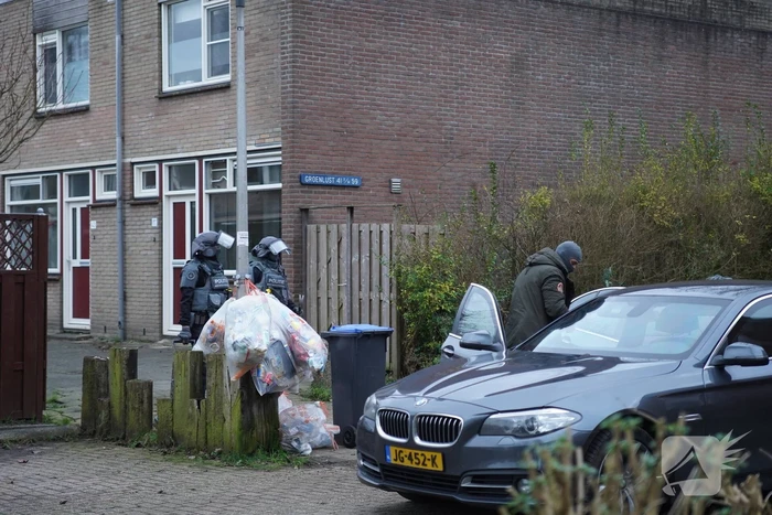 Inval in woning door arrestatieteam