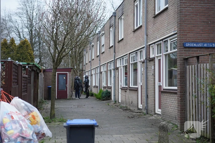 Inval in woning door arrestatieteam