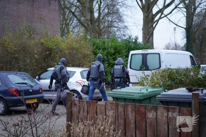 Inval in woning door arrestatieteam