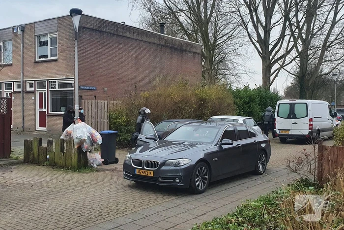Inval in woning door arrestatieteam