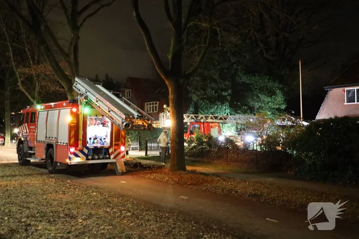 Schoorsteenbrand snel geblust