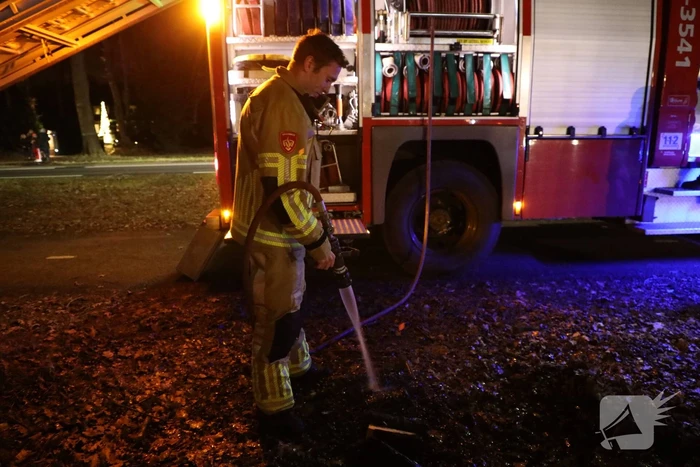 Schoorsteenbrand snel geblust