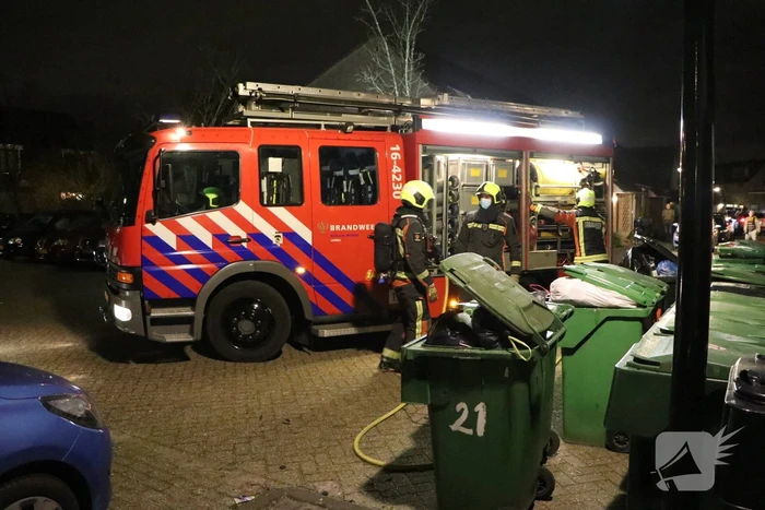 Container in brand gevlogen