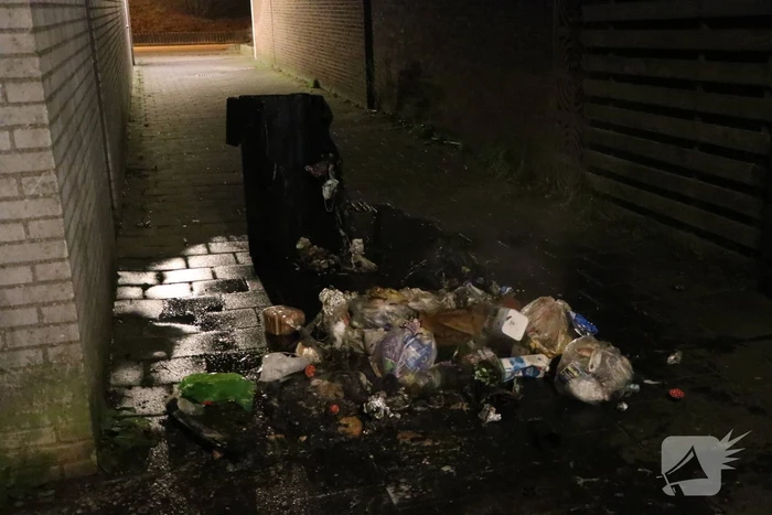 Container in brand gevlogen