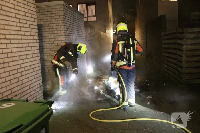 Container in brand gevlogen
