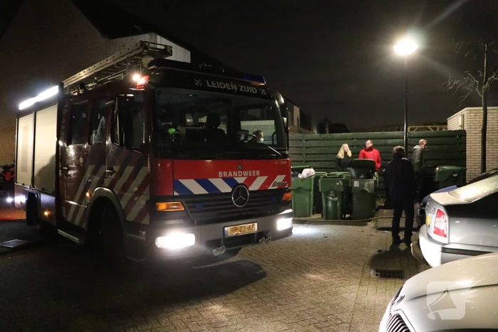 Container in brand gevlogen