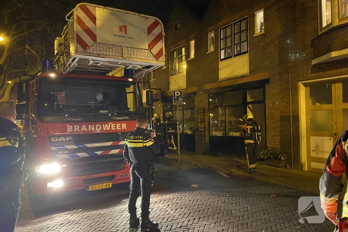 Veel rook bij brand in horecapand