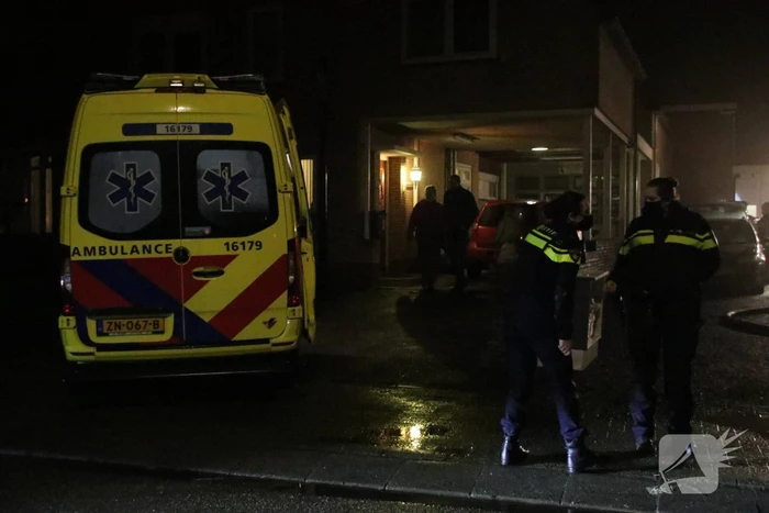 Veel rookontwikkeling bij brand in woning
