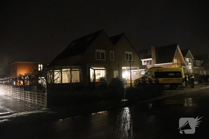 Veel rookontwikkeling bij brand in woning
